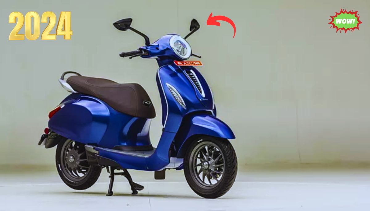 Bajaj Chetak is causing a buzz in the market with its shocking looks, be astonished to see it so wonderful.